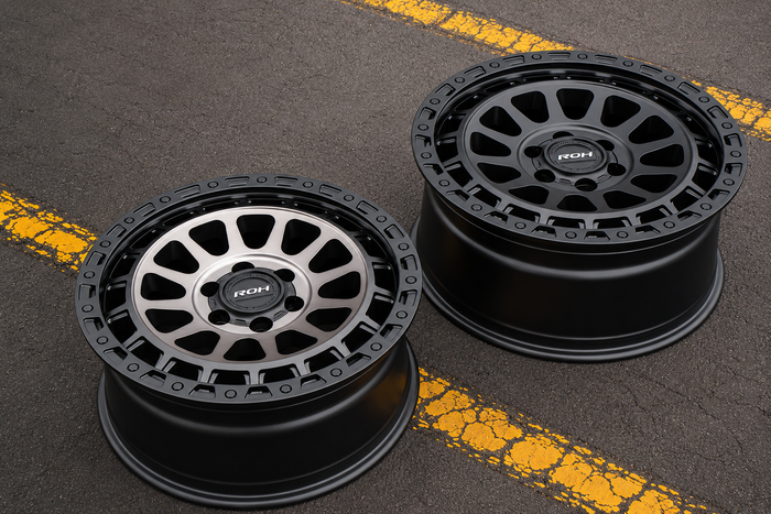 New release 20-inch ROH Assault in Matt Black and Dark Tint