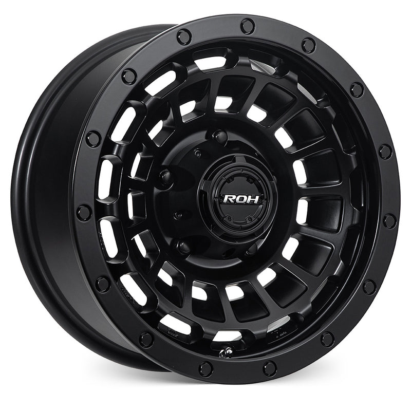 Load image into Gallery viewer, ROH Alloy Wheels ONE TWENTY Matt Black