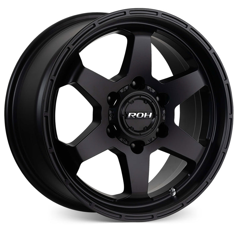 Load image into Gallery viewer, ROH Alloy Wheels TORQUE Matt Black