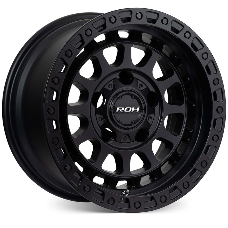 Load image into Gallery viewer, ROH Alloy Wheels ASSAULT Matt Black