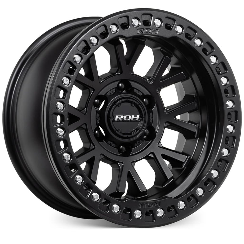 Load image into Gallery viewer, ROH Alloy Wheels BL01 Matt Black