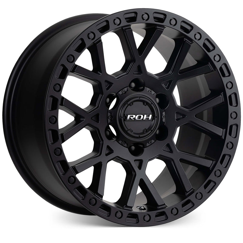 Load image into Gallery viewer, ROH Alloy Wheels CRAWLER Matt Black