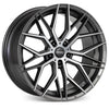 ROH Alloy Wheels RF4 Gunmetal w/Machined Face