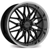 Covert Wheels CV7 Gloss Black w/Machined Lip