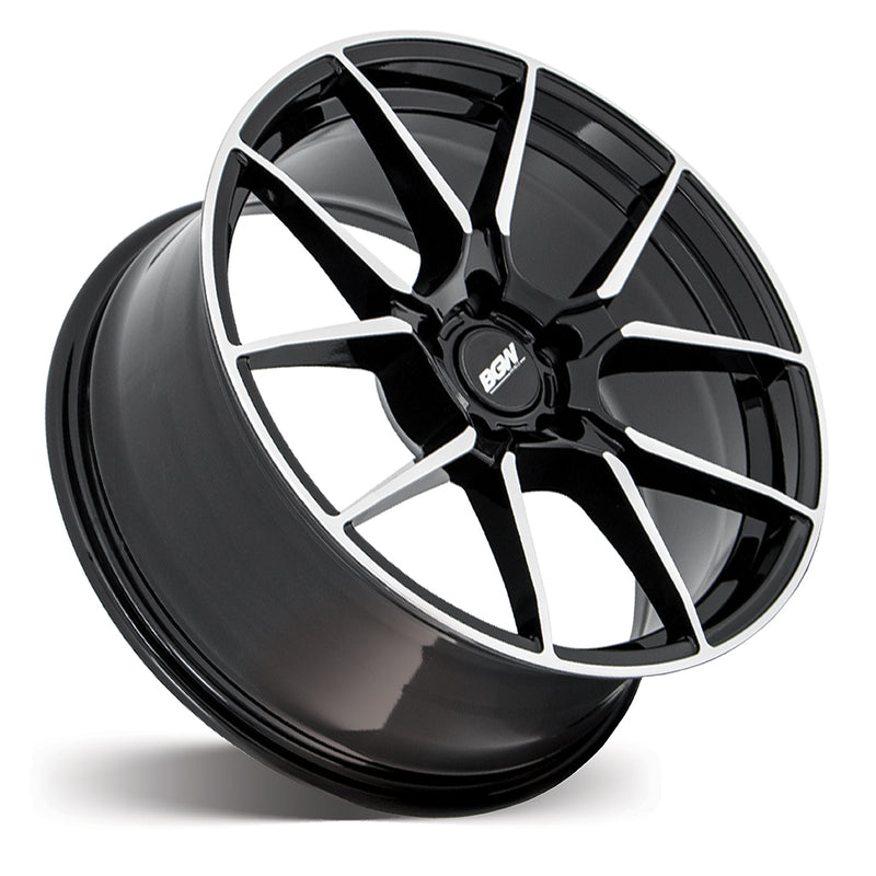 Load image into Gallery viewer, BGW AQUA Gloss Black w/Machined Face