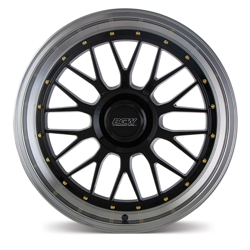 Load image into Gallery viewer, BGW EURO MESH Gloss Black w/Machined Lip