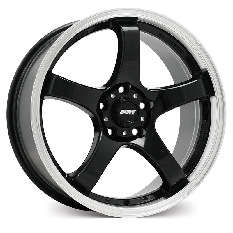 Load image into Gallery viewer, BGW FURY Gloss Black w/Machined Lip