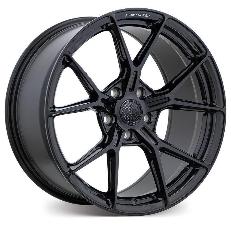 Load image into Gallery viewer, BGW RITZ Gloss Black w/Milled Words