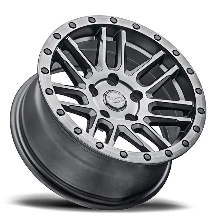 Load image into Gallery viewer, Black Rhino Wheels ARCHES Matt Brushed Gunmetal w/Black Bolts