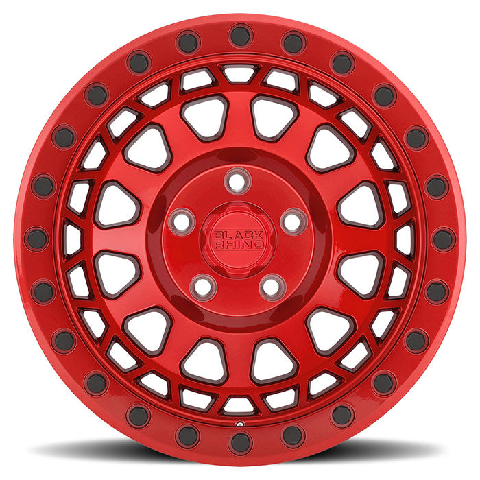 Load image into Gallery viewer, Black Rhino Wheels PRIMM Candy Red w/Black Bolts