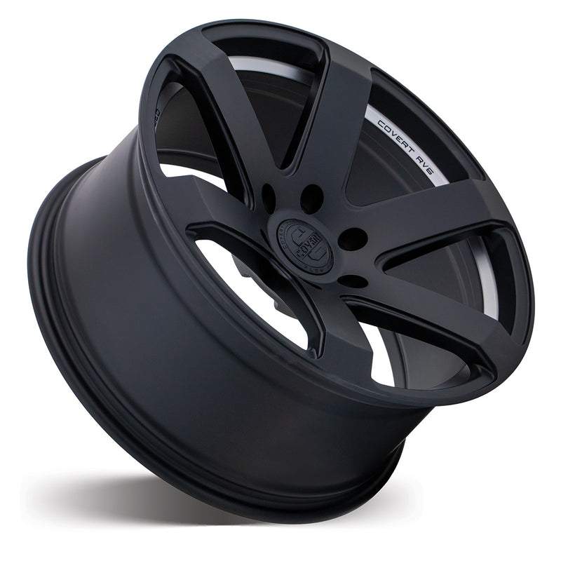 Load image into Gallery viewer, Covert Wheels RV6 Matt Black w/Machined Undercut
