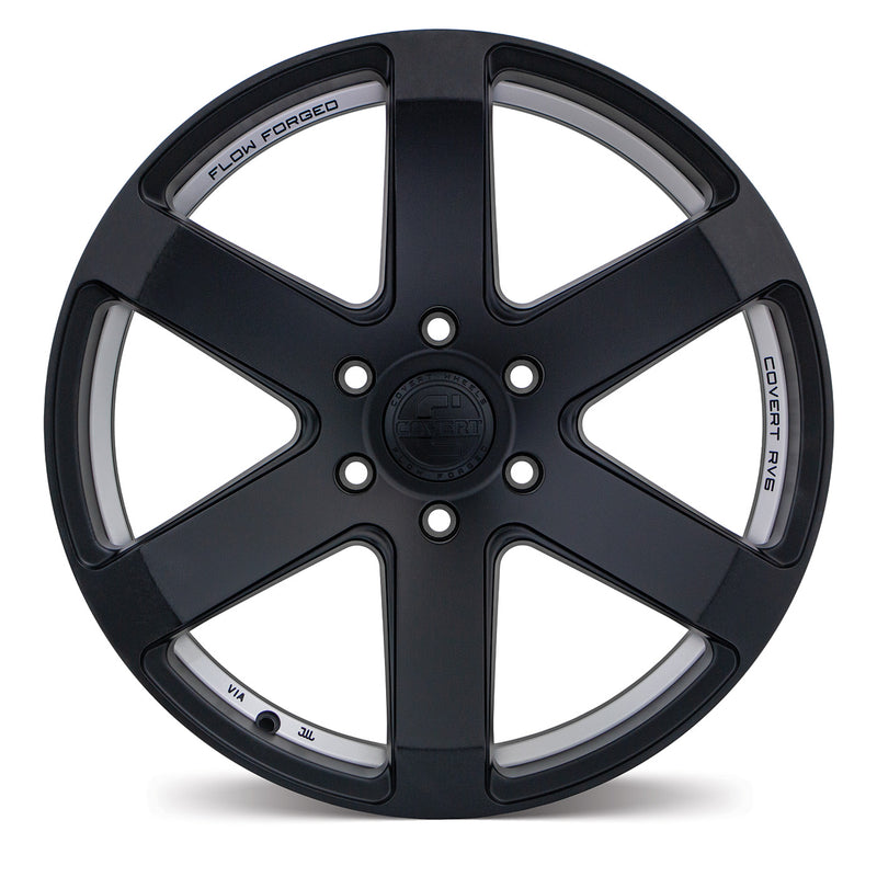 Load image into Gallery viewer, Covert Wheels RV6 Matt Black w/Machined Undercut