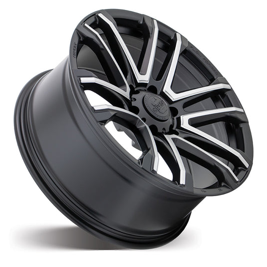 Covert Wheels RV4 Satin Black w/Machined Face