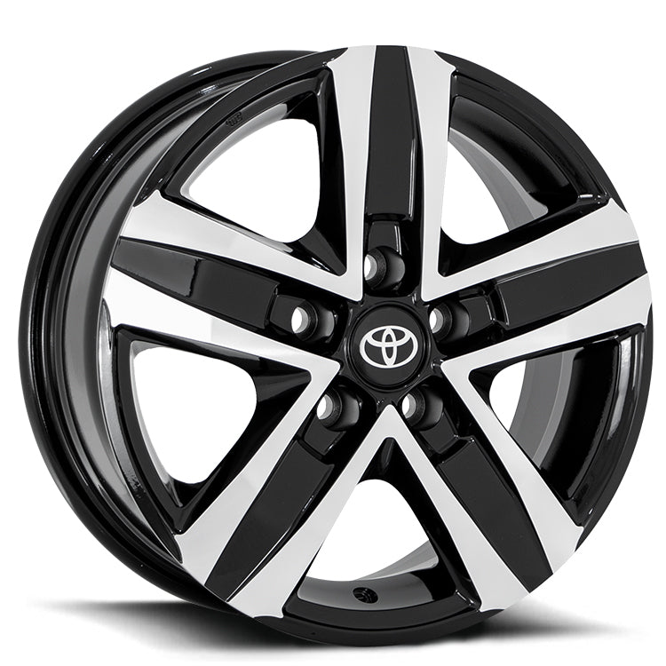 Load image into Gallery viewer, MAK Wheels STONE5 Gloss Black w/Machined Face