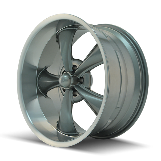 Ridler Wheels R695 Grey w/Machined Lip