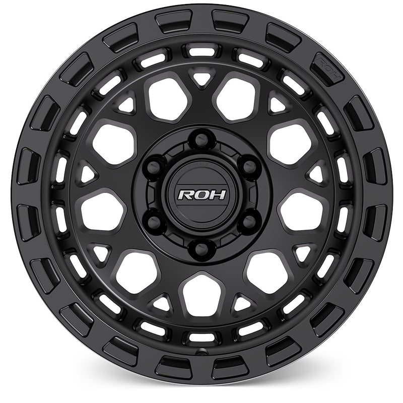 Load image into Gallery viewer, ROH Alloy Wheels ATLAS Matt Black