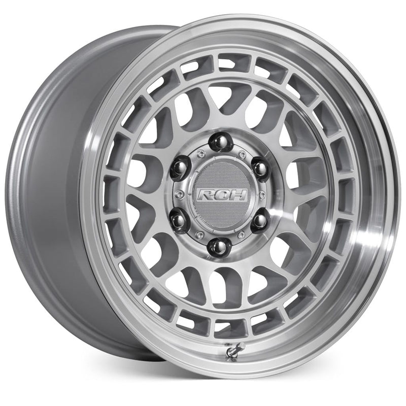 Load image into Gallery viewer, ROH Alloy Wheels LOTUS Silver w/Machined Face