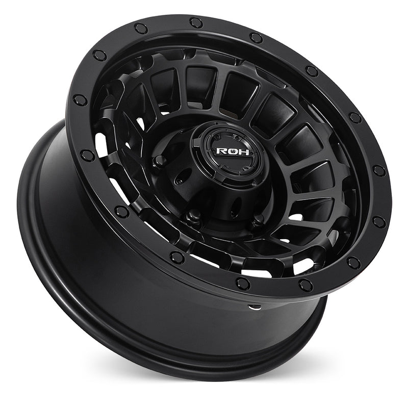 Load image into Gallery viewer, ROH Alloy Wheels ONE TWENTY Matt Black
