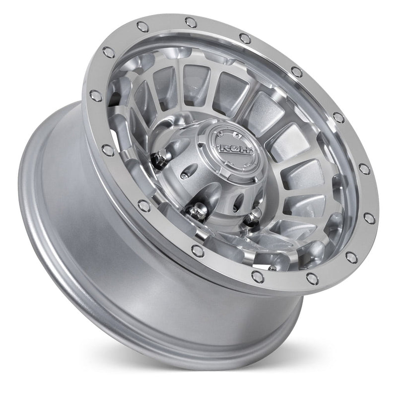 Load image into Gallery viewer, ROH Alloy Wheels ONE TWENTY Silver w/Machined Face