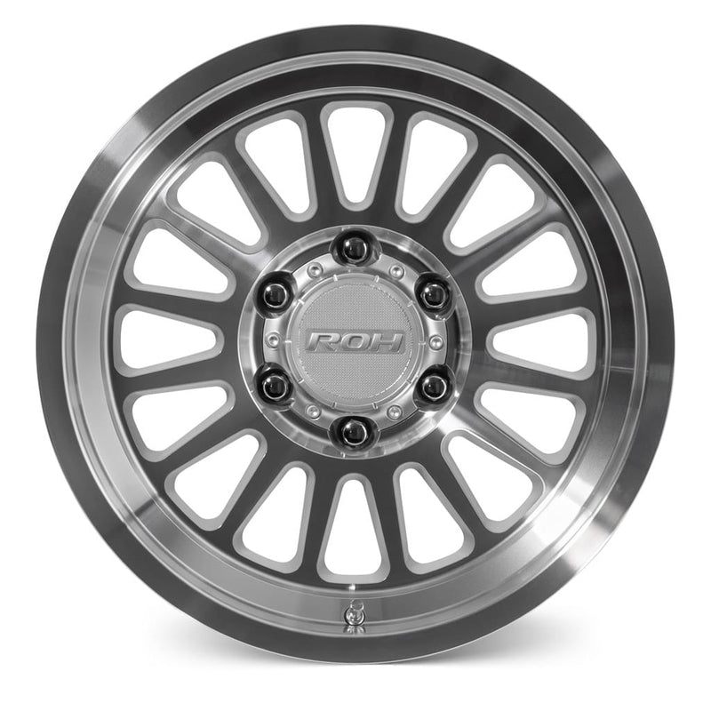 Load image into Gallery viewer, ROH Alloy Wheels APOLLO Silver w/Machined Face
