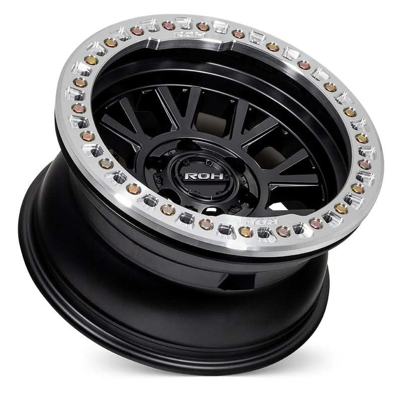 Load image into Gallery viewer, ROH Alloy Wheels BL01 Matt Black