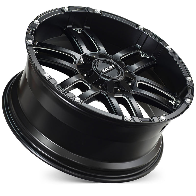 Load image into Gallery viewer, ROH Alloy Wheels PATRIOT Matt Black