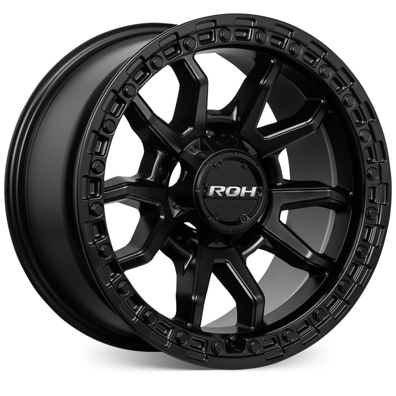 Load image into Gallery viewer, ROH Alloy Wheels RAID 5 Matt Black