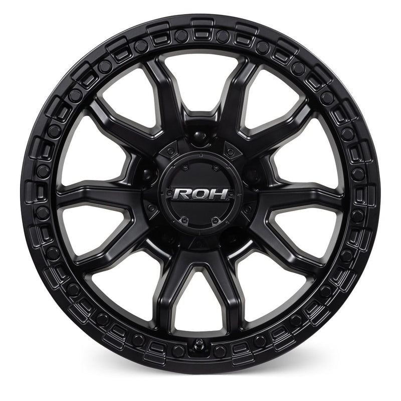 Load image into Gallery viewer, ROH Alloy Wheels RAID 5 Matt Black