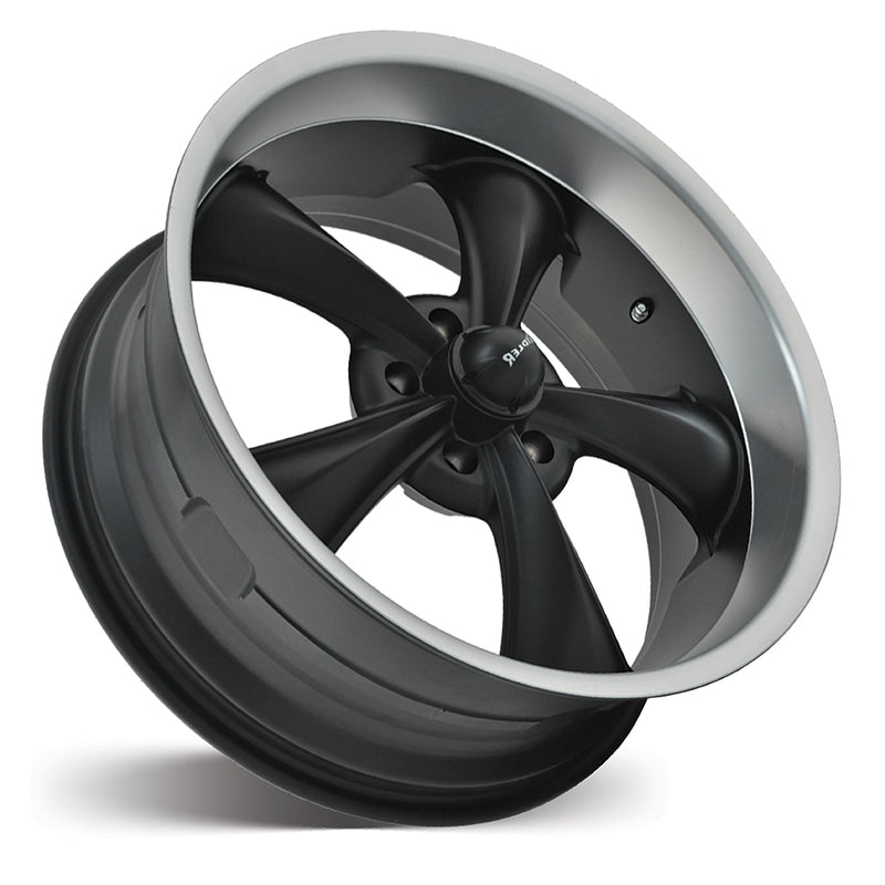 Load image into Gallery viewer, Ridler Wheels R695 Matt Black w/Machined Lip