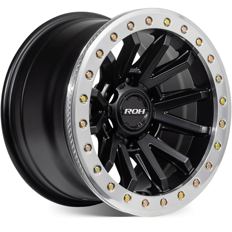 Load image into Gallery viewer, ROH Alloy Wheels ZULLO Matt Black