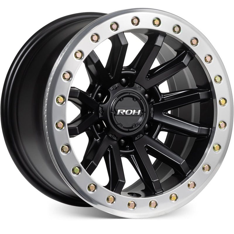 Load image into Gallery viewer, ROH Alloy Wheels ZULLO Matt Black