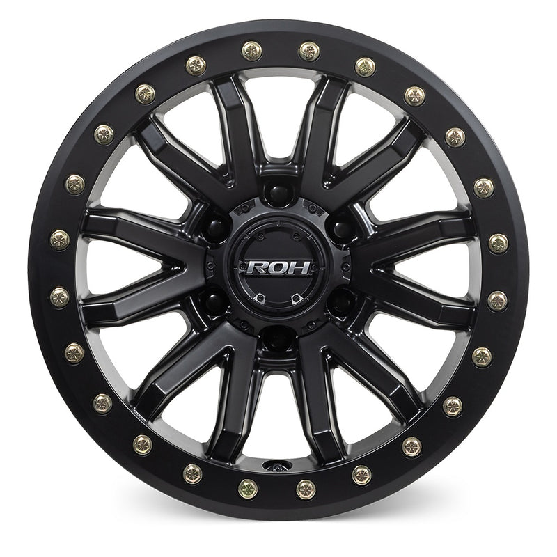 Load image into Gallery viewer, ROH Alloy Wheels ZULLO Matt Black