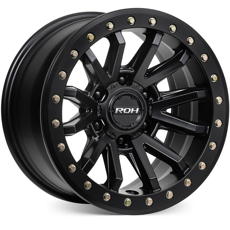 Load image into Gallery viewer, ROH Alloy Wheels ZULLO Matt Black