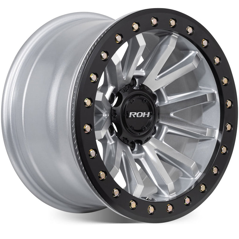 Load image into Gallery viewer, ROH Alloy Wheels ZULLO Silver w/Machined Face