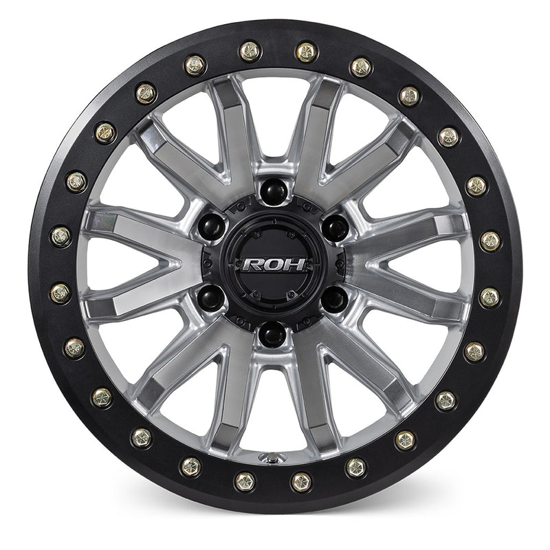 Load image into Gallery viewer, ROH Alloy Wheels ZULLO Silver w/Machined Face
