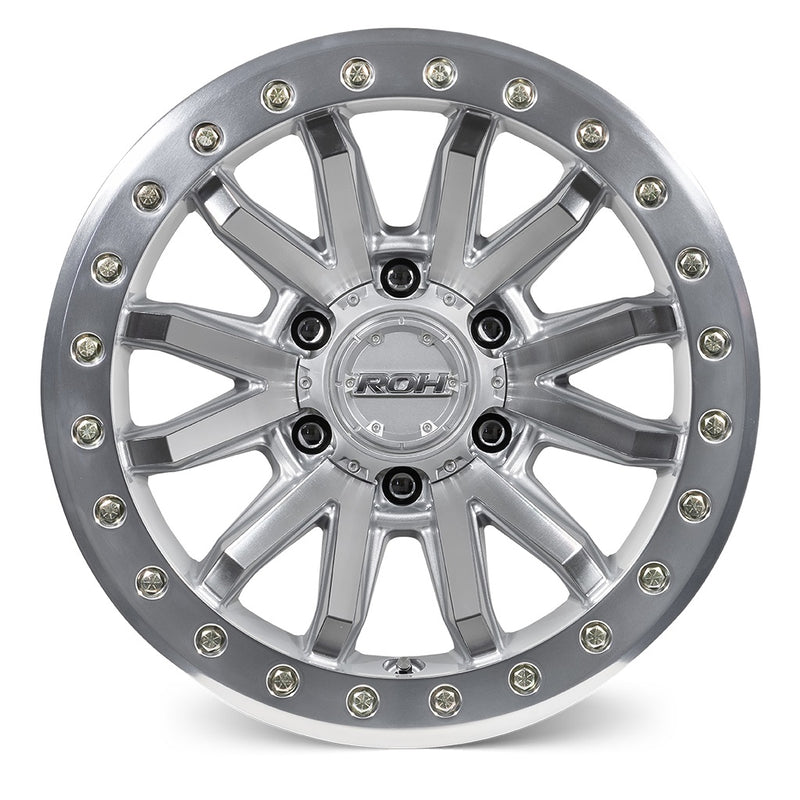 Load image into Gallery viewer, ROH Alloy Wheels ZULLO Silver w/Machined Face