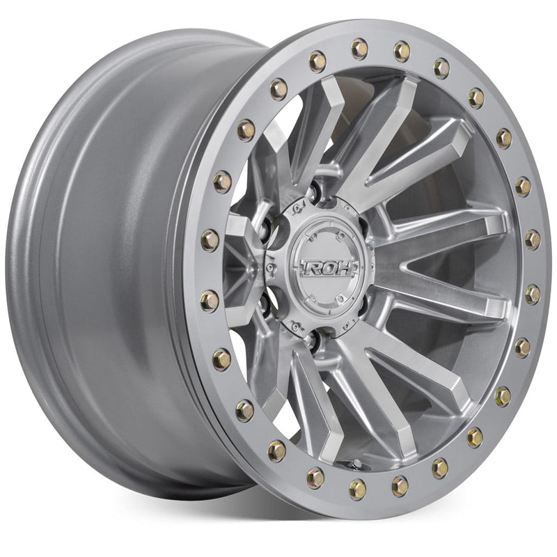 Load image into Gallery viewer, ROH Alloy Wheels ZULLO Silver w/Machined Face