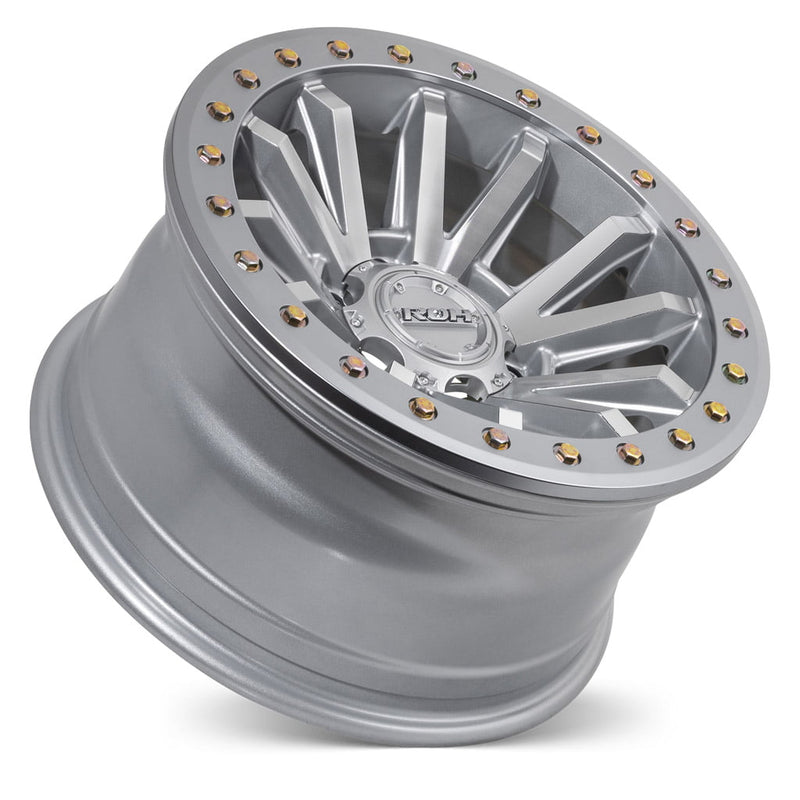 Load image into Gallery viewer, ROH Alloy Wheels ZULLO Silver w/Machined Face