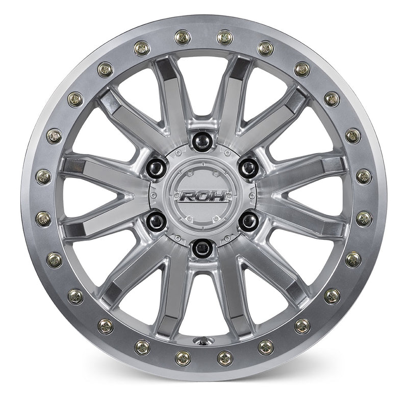 Load image into Gallery viewer, ROH Alloy Wheels ZULLO Silver w/Machined Face