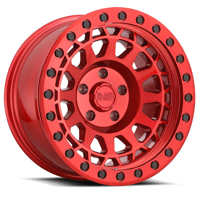 Load image into Gallery viewer, Black Rhino Wheels PRIMM Candy Red w/Black Bolts