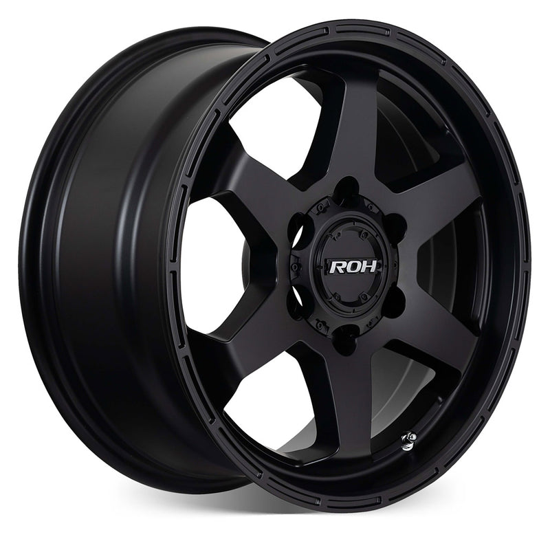Load image into Gallery viewer, ROH Alloy Wheels TORQUE Matt Black
