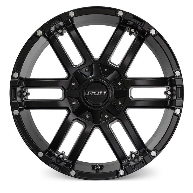 Load image into Gallery viewer, ROH Alloy Wheels PATRIOT Matt Black