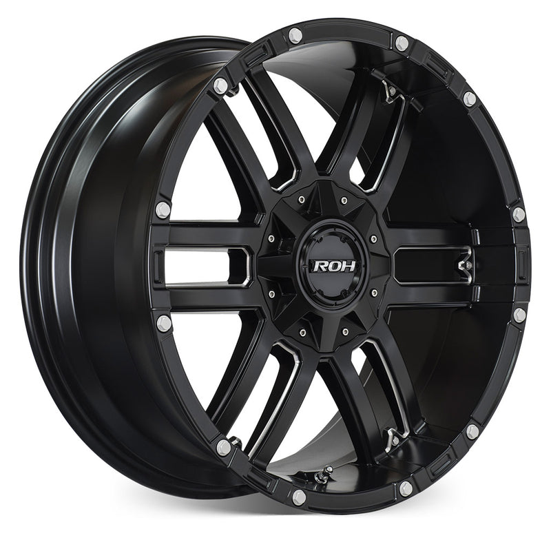 Load image into Gallery viewer, ROH Alloy Wheels PATRIOT Matt Black