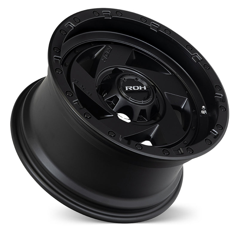 Load image into Gallery viewer, ROH Alloy Wheels VULCAN Matt Black