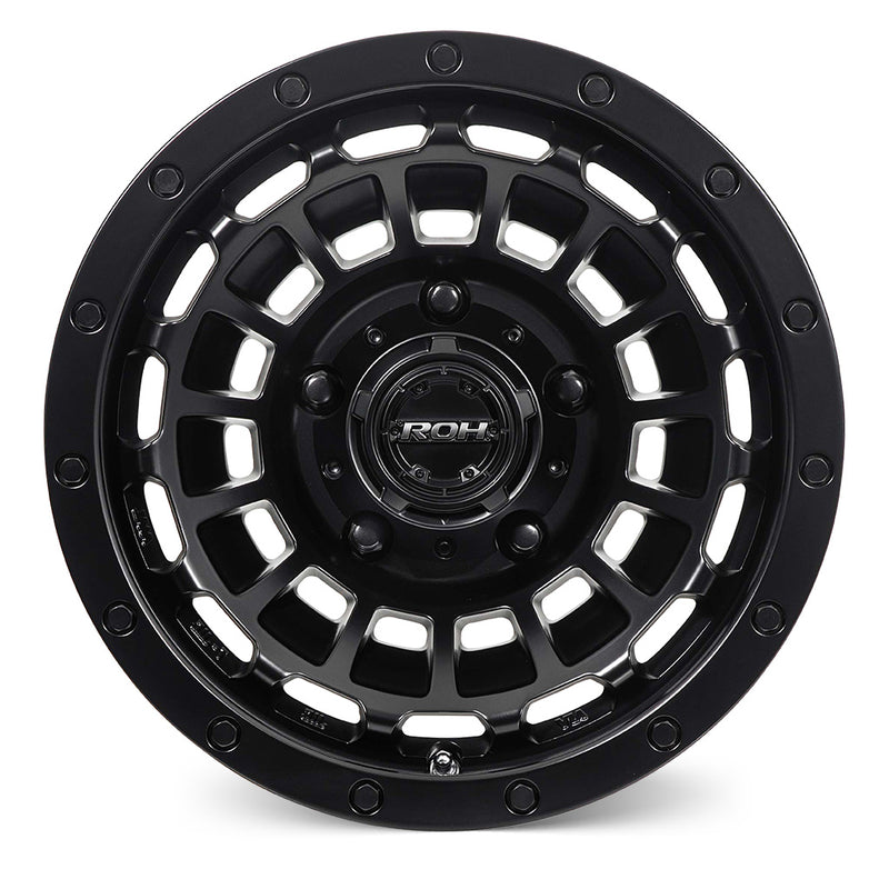 Load image into Gallery viewer, ROH Alloy Wheels ONE TWENTY Matt Black