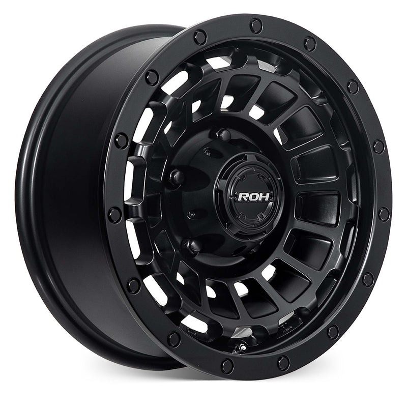 Load image into Gallery viewer, ROH Alloy Wheels ONE TWENTY Matt Black