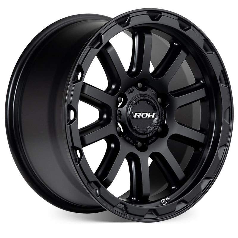 Load image into Gallery viewer, ROH Alloy Wheels ONYX Matt Black
