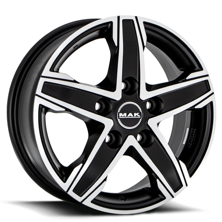 Load image into Gallery viewer, MAK Wheels KING 5 Ice Black