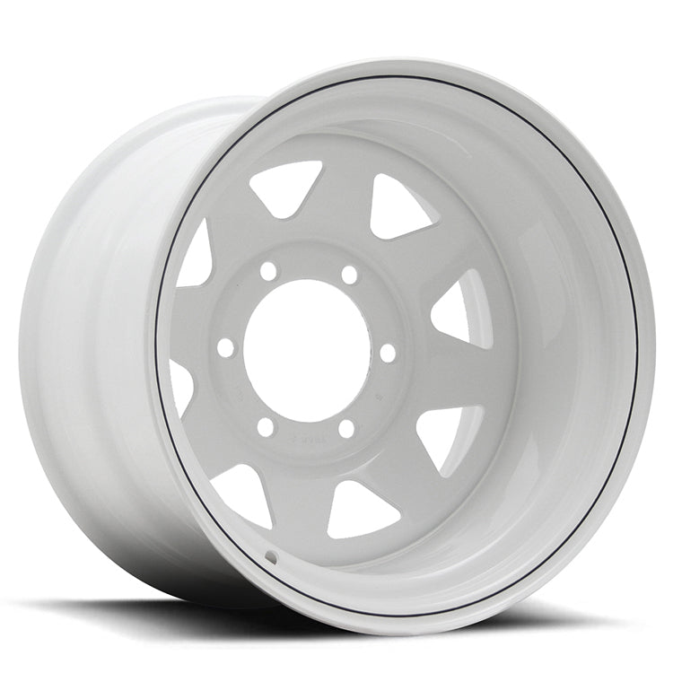 Load image into Gallery viewer, ROH Steel Wheels TRAK White