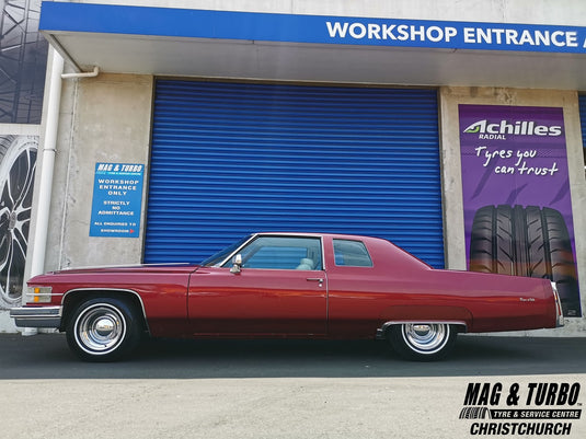 CADILLAC DEVILLE Cadillac Coupe DeVille on Cragar Smoothies